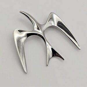 Vintage Sarah Coventry silver-tone "Mr. Sea Gull"